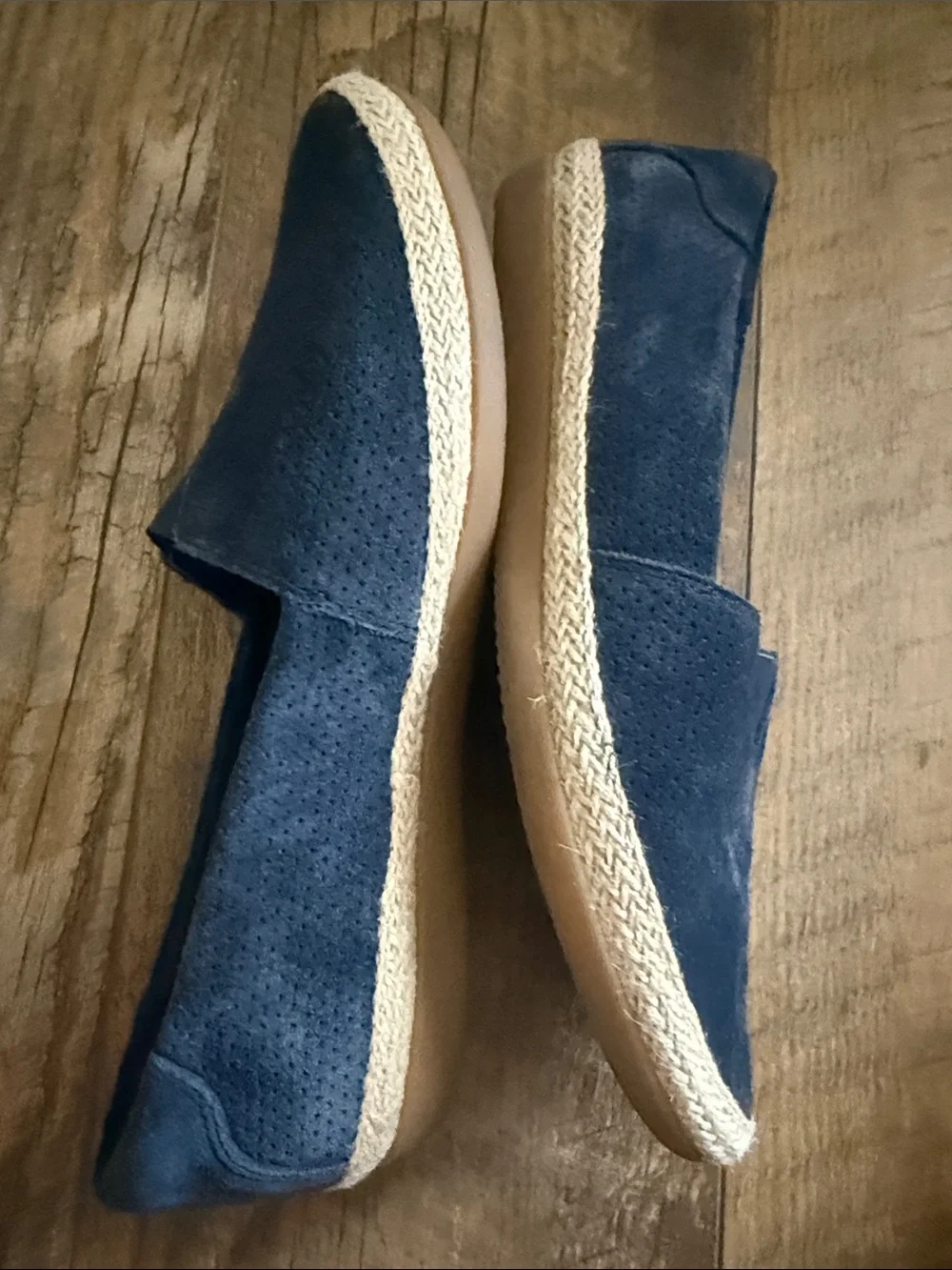 Clarks suede espadrille